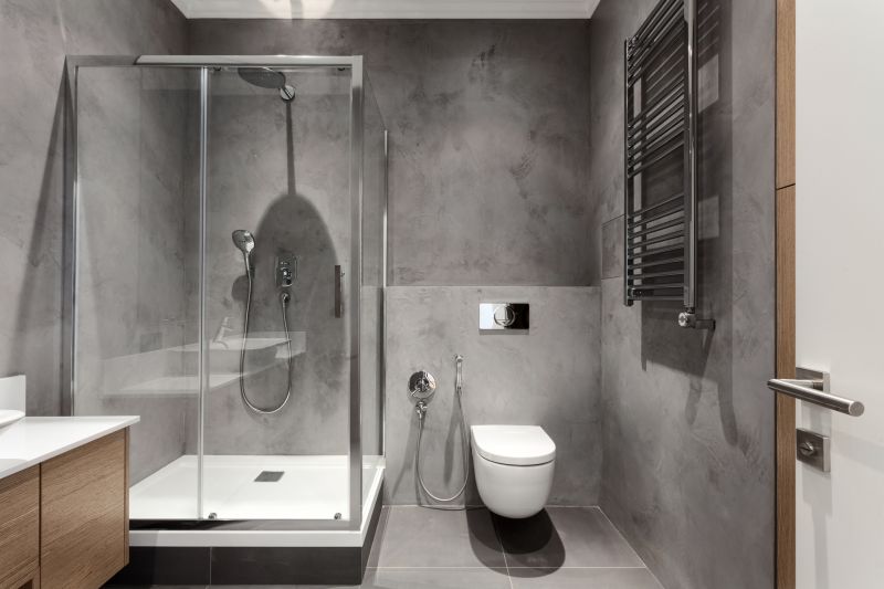 Corner Shower Setup